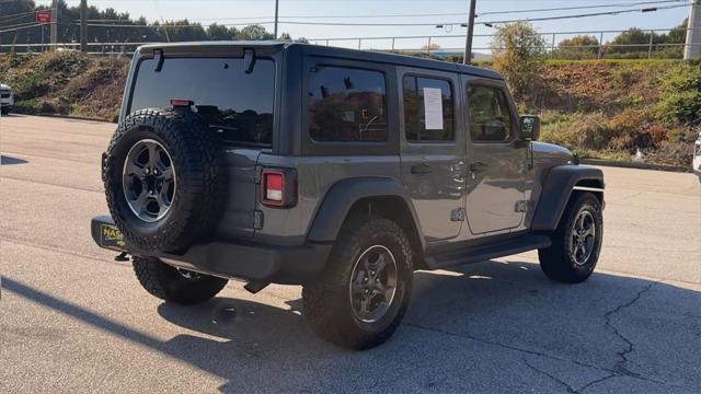 used 2021 Jeep Wrangler Unlimited car, priced at $31,790