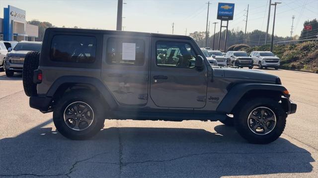 used 2021 Jeep Wrangler Unlimited car, priced at $31,790