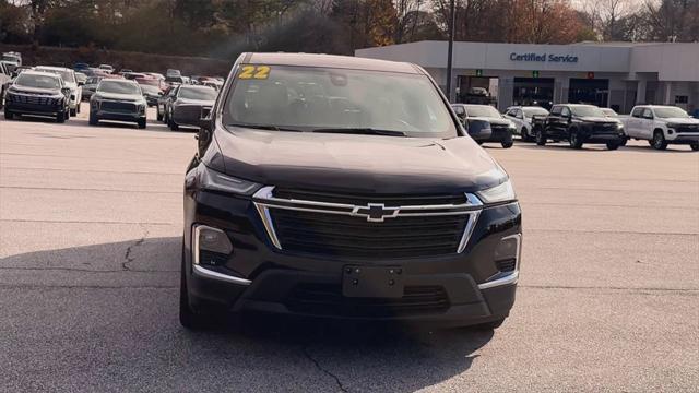 used 2022 Chevrolet Traverse car, priced at $26,490