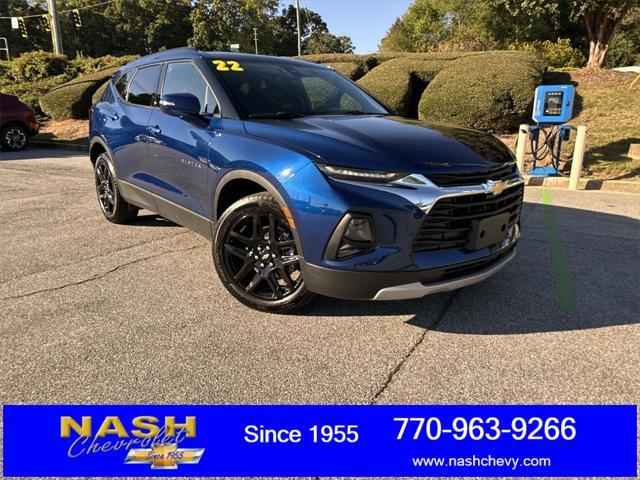 used 2022 Chevrolet Blazer car, priced at $24,890