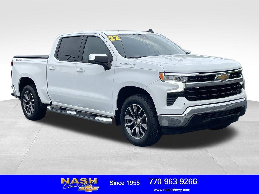 used 2022 Chevrolet Silverado 1500 car, priced at $35,590