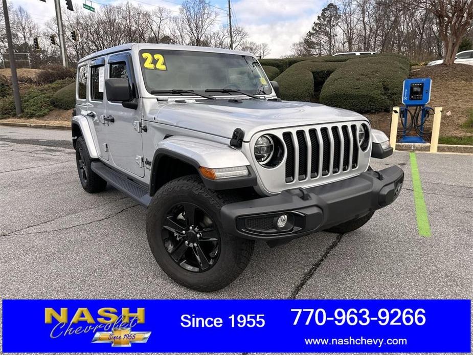 used 2022 Jeep Wrangler Unlimited car, priced at $43,490