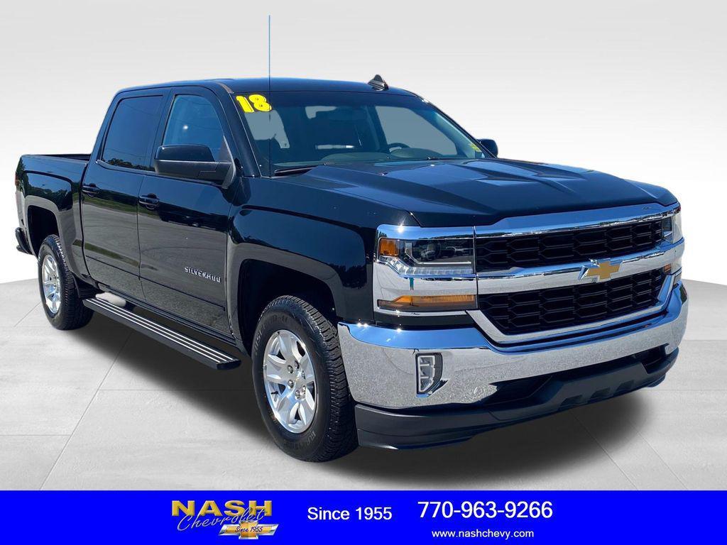 used 2018 Chevrolet Silverado 1500 car, priced at $28,090