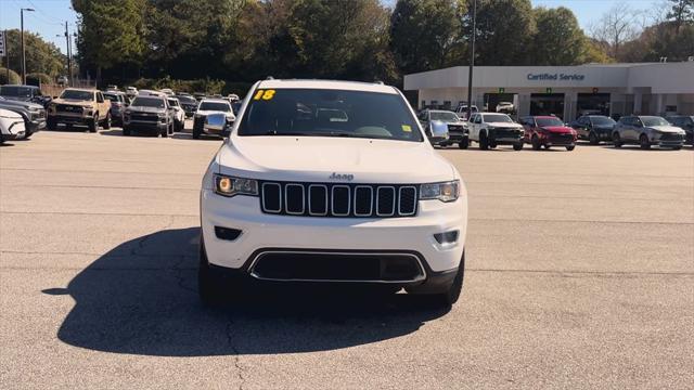 used 2018 Jeep Grand Cherokee car, priced at $19,290