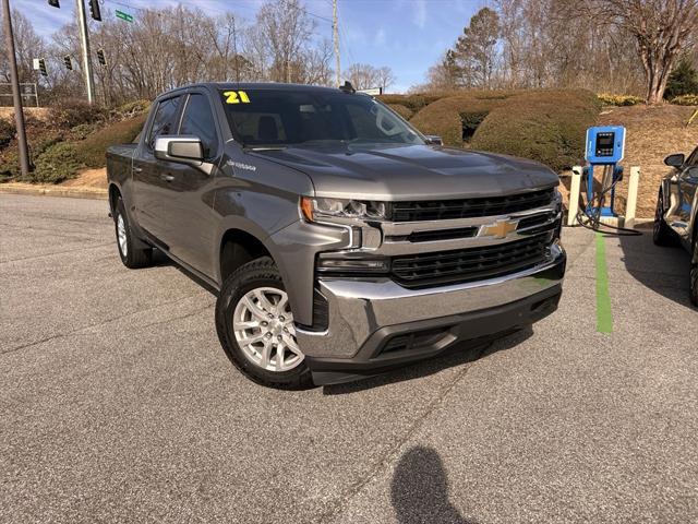 used 2021 Chevrolet Silverado 1500 car, priced at $27,290