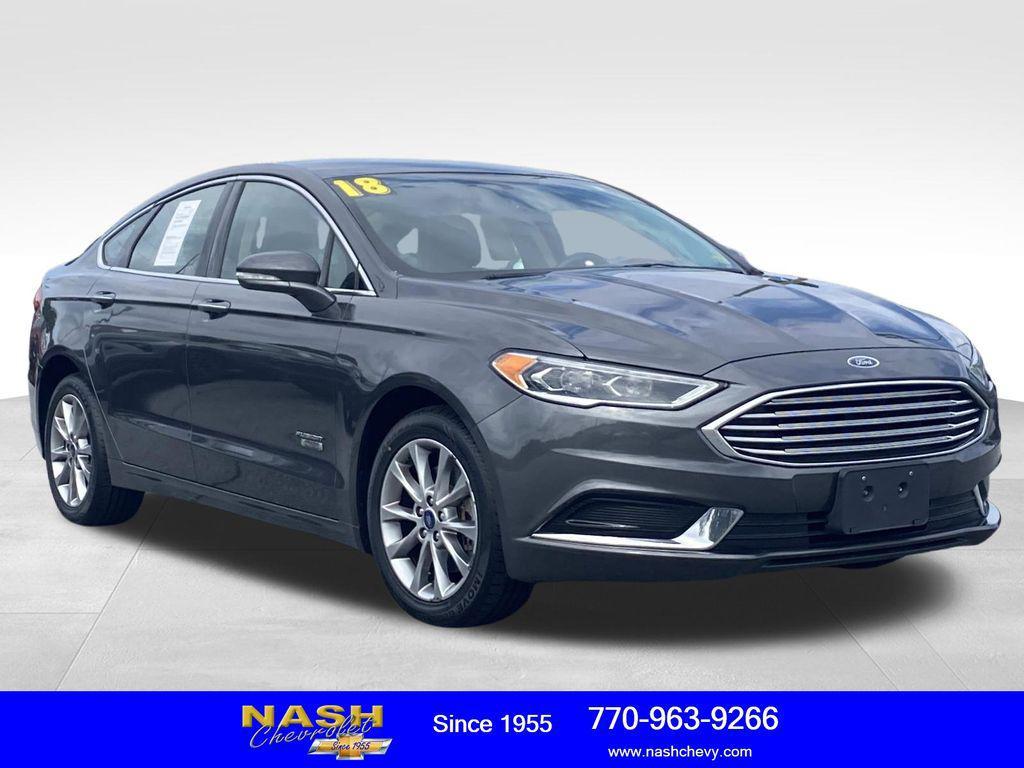 used 2018 Ford Fusion Energi car, priced at $12,490