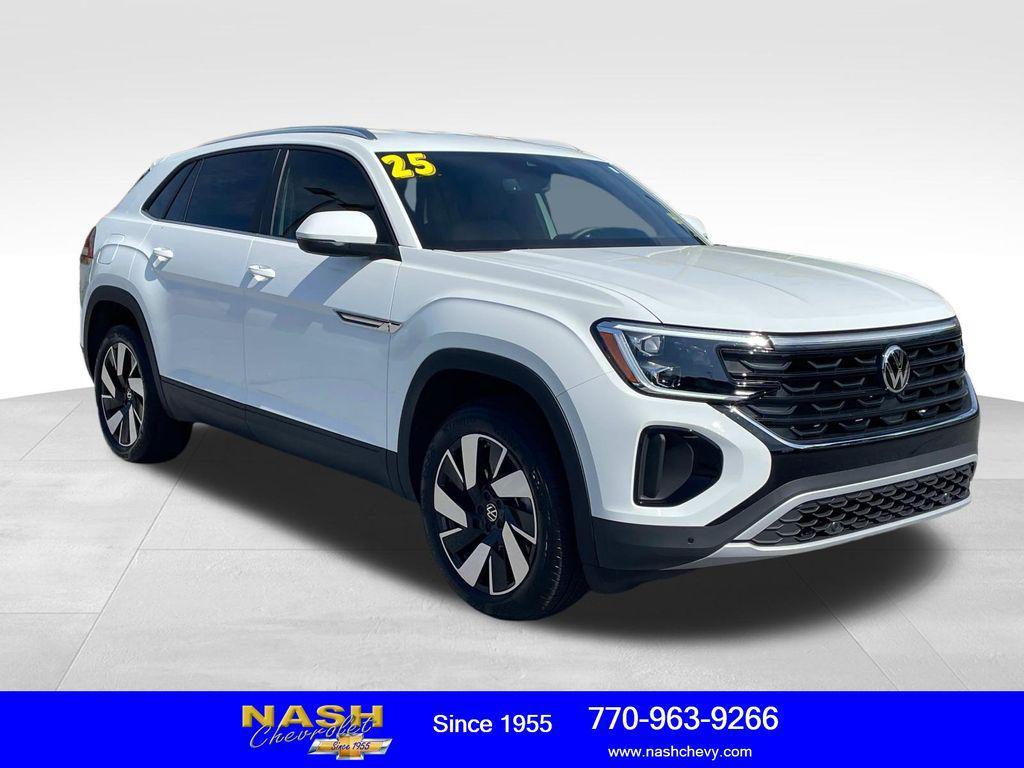 used 2025 Volkswagen Atlas Cross Sport car, priced at $37,990