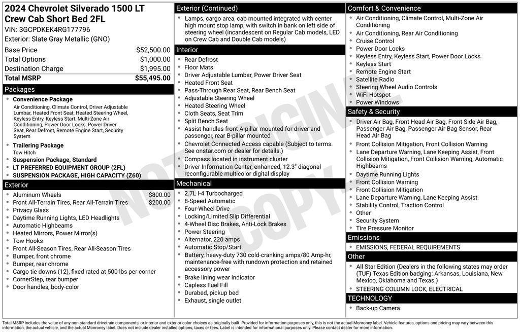 used 2024 Chevrolet Silverado 1500 car, priced at $37,990