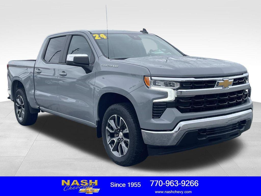 used 2024 Chevrolet Silverado 1500 car, priced at $38,290
