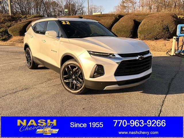 used 2022 Chevrolet Blazer car, priced at $22,890