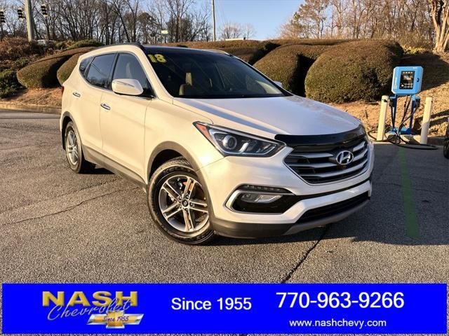 used 2018 Hyundai Santa Fe Sport car, priced at $14,590