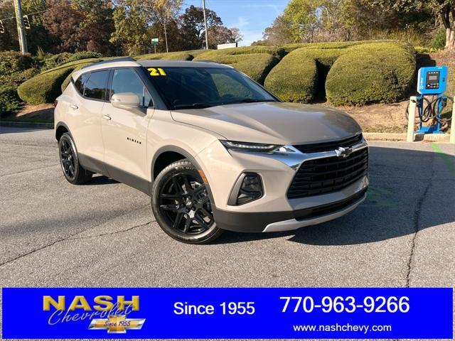 used 2021 Chevrolet Blazer car, priced at $24,990