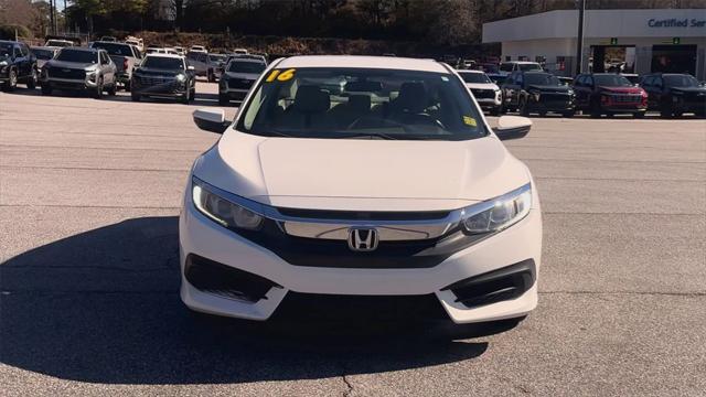 used 2016 Honda Civic car, priced at $11,790