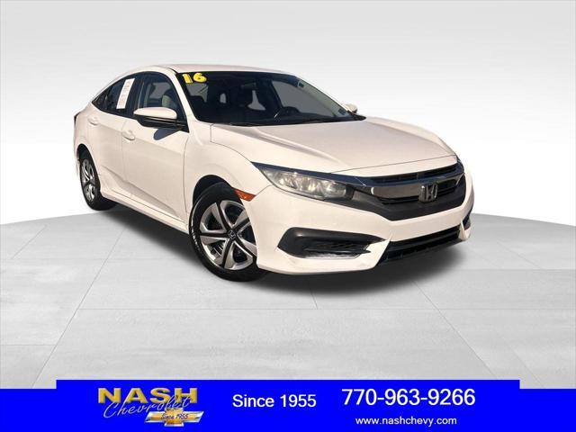 used 2016 Honda Civic car, priced at $10,790