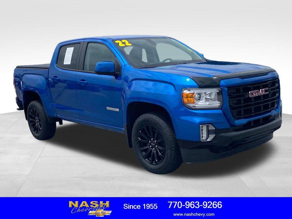used 2022 GMC Canyon car, priced at $30,490