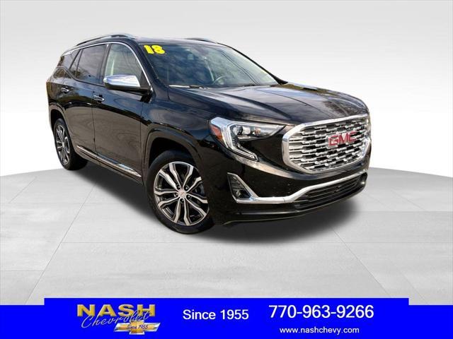 used 2018 GMC Terrain car, priced at $15,990