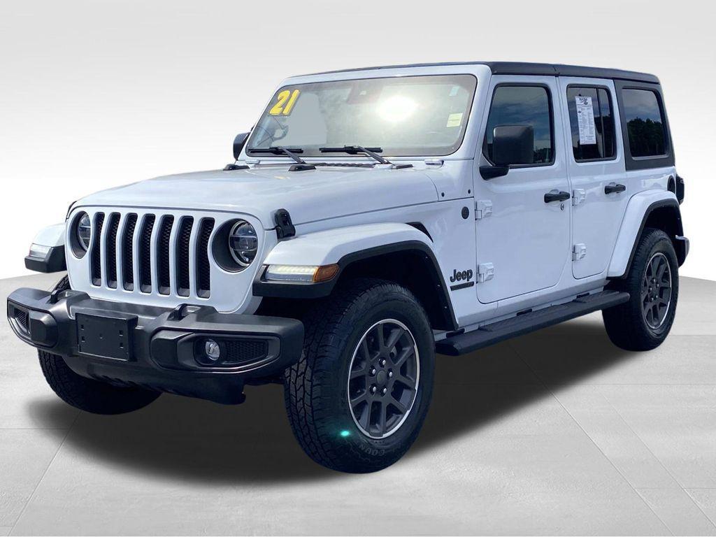 used 2021 Jeep Wrangler Unlimited car, priced at $27,490