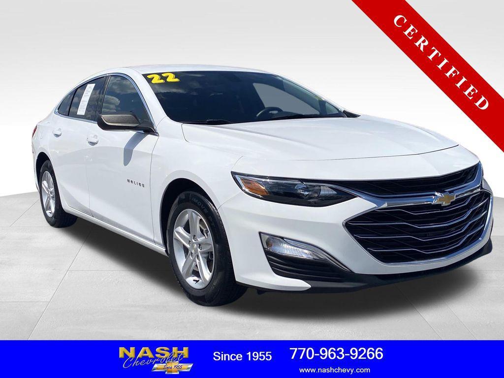 used 2022 Chevrolet Malibu car, priced at $18,490