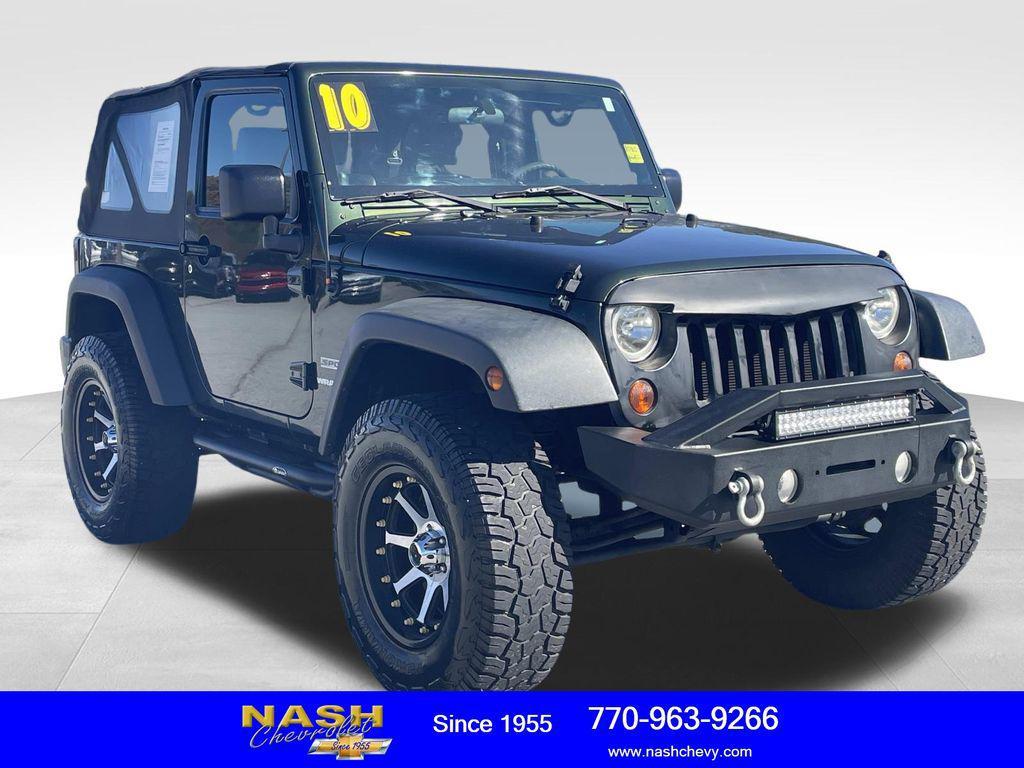 used 2010 Jeep Wrangler car, priced at $9,490