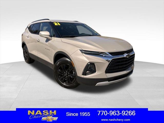 used 2021 Chevrolet Blazer car, priced at $22,590