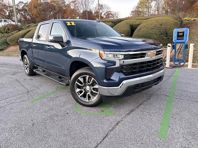 used 2022 Chevrolet Silverado 1500 car, priced at $34,290