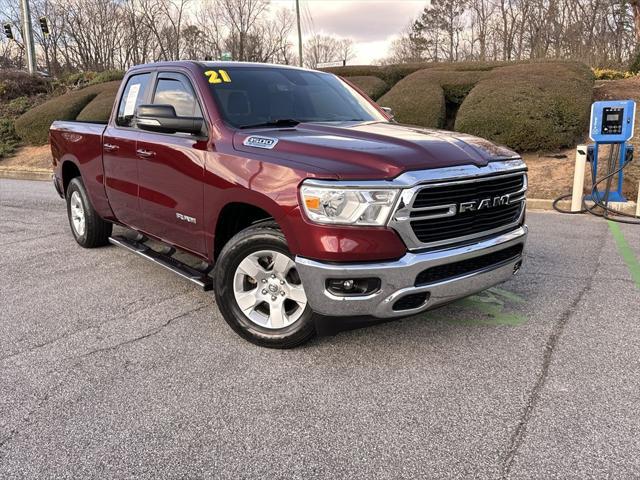 used 2021 Ram 1500 car, priced at $27,790