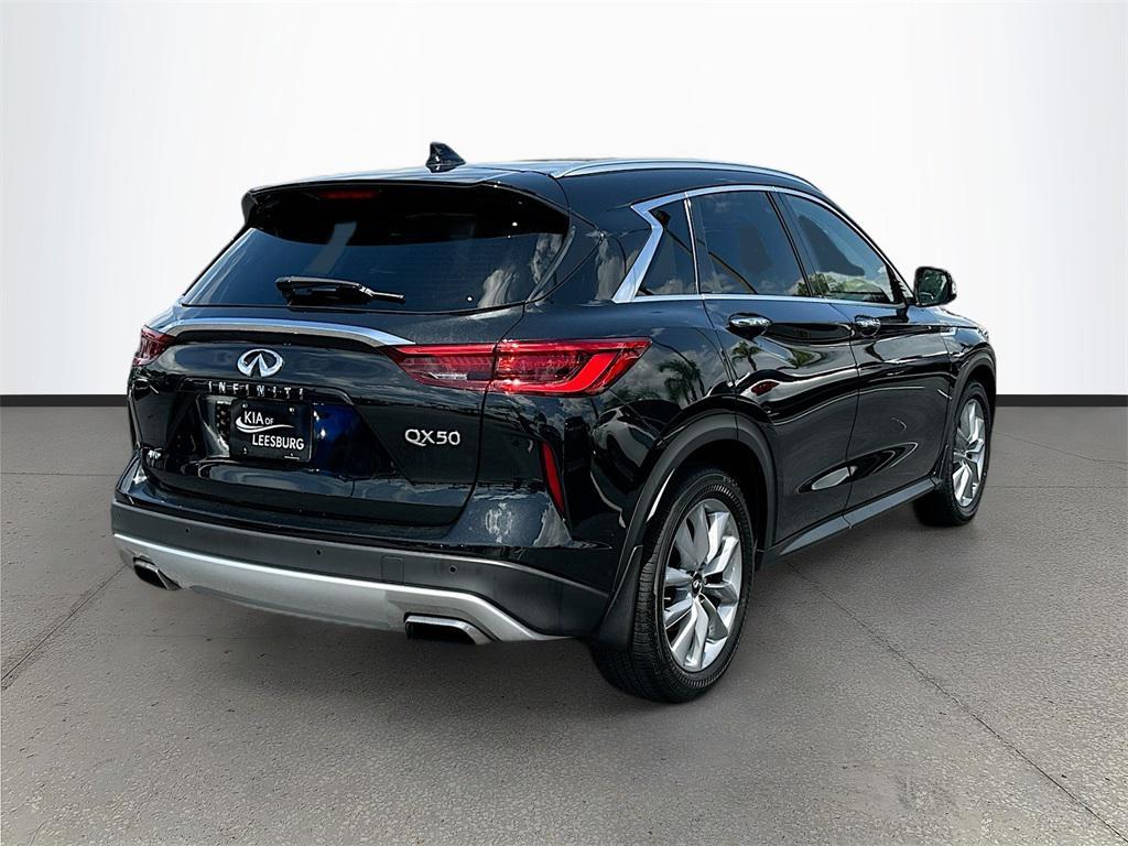 used 2021 INFINITI QX50 car, priced at $23,991
