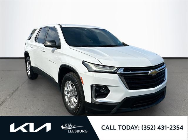 used 2022 Chevrolet Traverse car, priced at $25,991