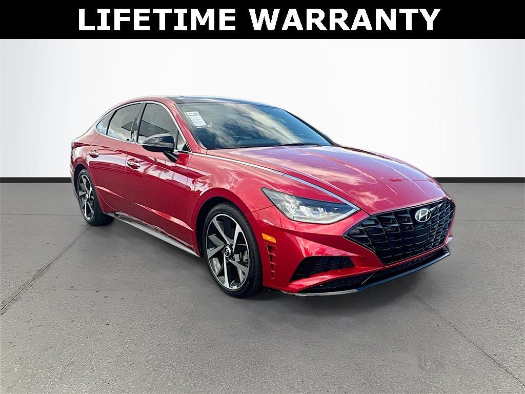 used 2022 Hyundai Sonata car, priced at $19,551