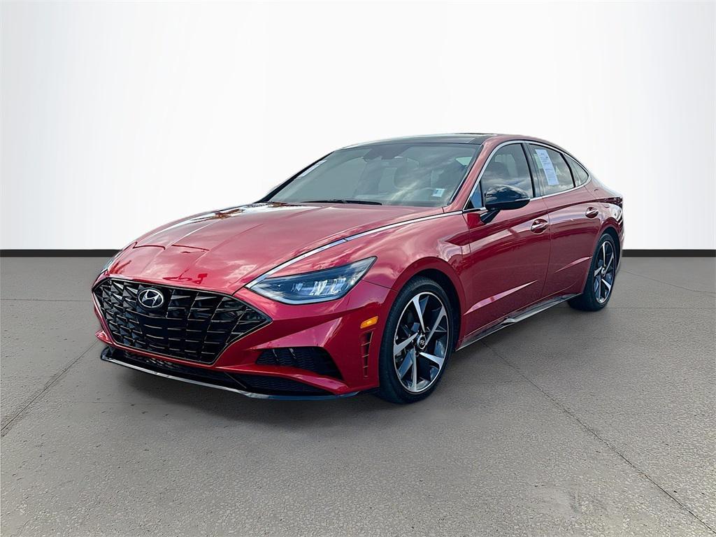used 2022 Hyundai Sonata car, priced at $19,551