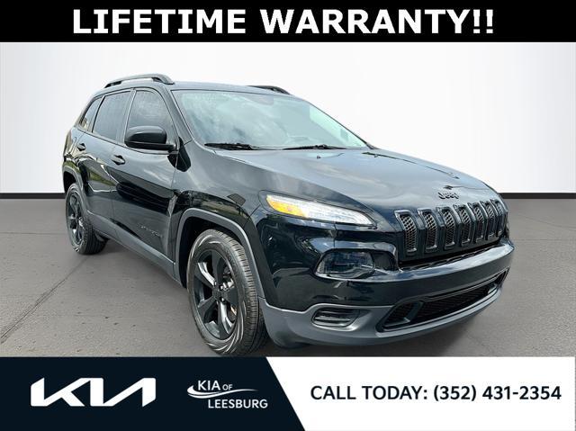 used 2017 Jeep Cherokee car, priced at $12,000