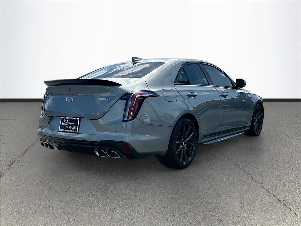 used 2023 Cadillac CT4-V car, priced at $43,221