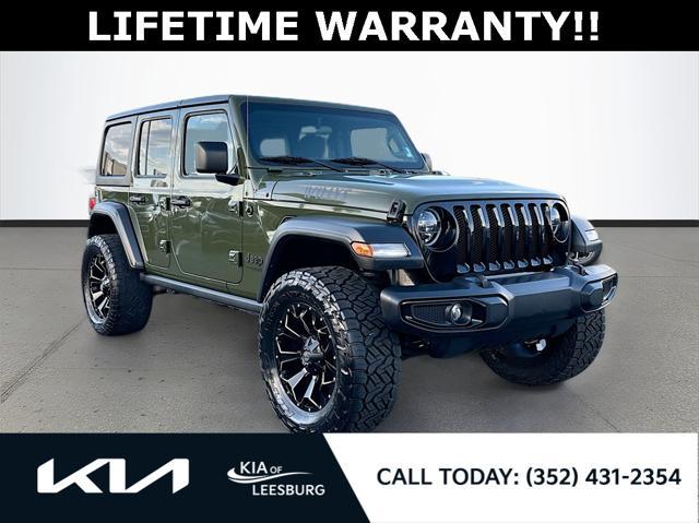 used 2021 Jeep Wrangler car, priced at $33,441