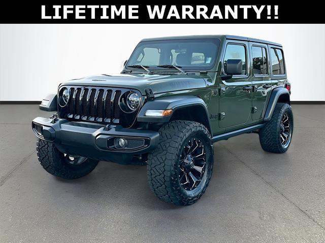 used 2021 Jeep Wrangler car, priced at $33,441