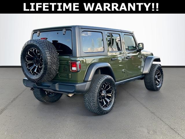 used 2021 Jeep Wrangler car, priced at $33,441