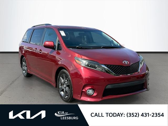 used 2015 Toyota Sienna car, priced at $19,491