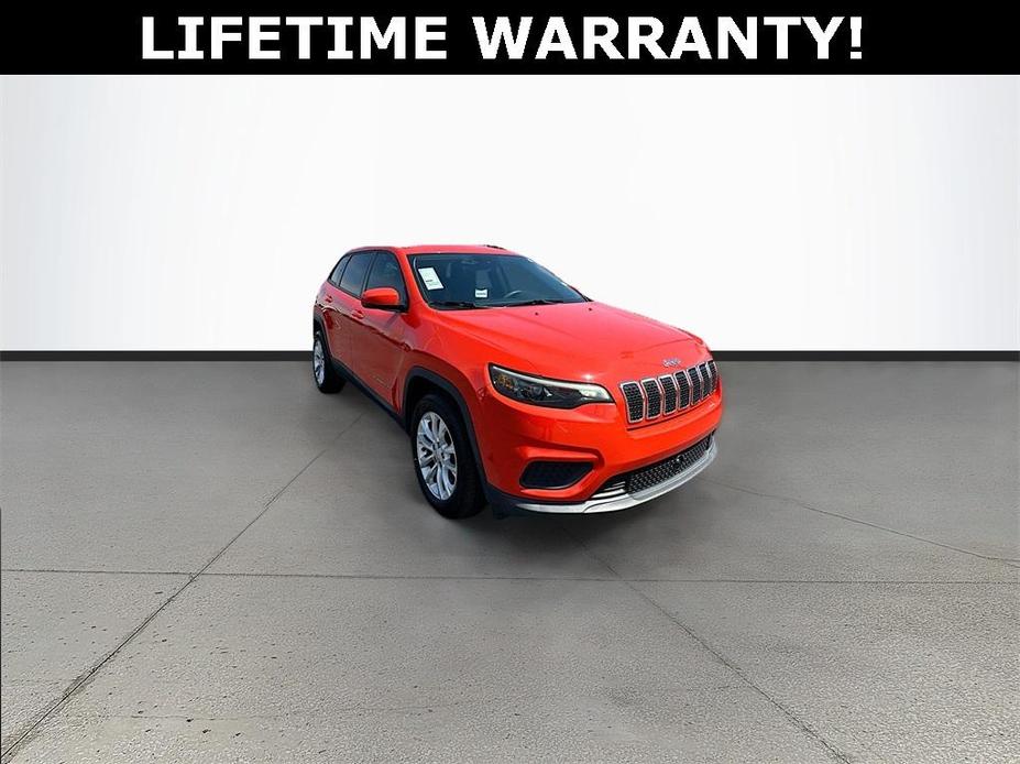 used 2021 Jeep Cherokee car, priced at $16,500
