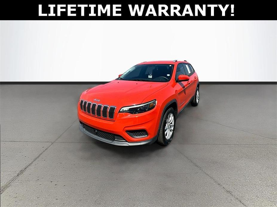 used 2021 Jeep Cherokee car, priced at $14,500