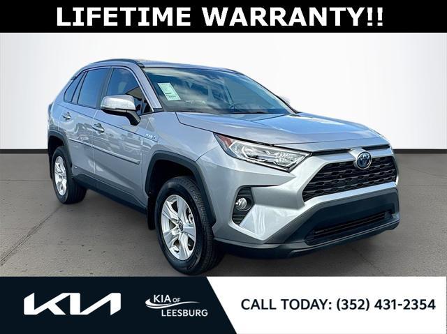 used 2021 Toyota RAV4 Hybrid car, priced at $27,991