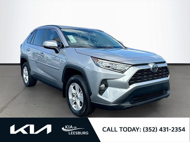 used 2021 Toyota RAV4 Hybrid car, priced at $28,991