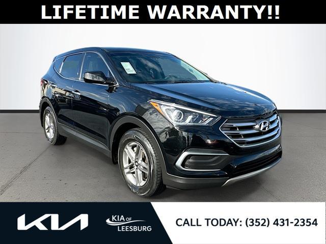 used 2018 Hyundai Santa Fe Sport car, priced at $14,991