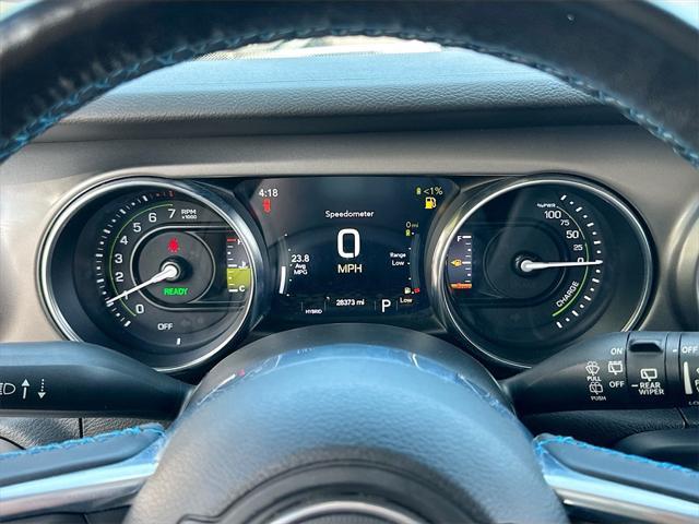 used 2022 Jeep Wrangler Unlimited 4xe car, priced at $36,991