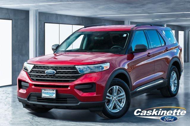 used 2021 Ford Explorer car, priced at $28,409