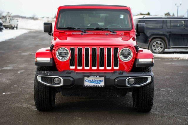 used 2021 Jeep Wrangler Unlimited car, priced at $30,960