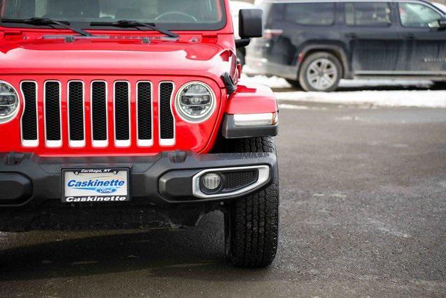 used 2021 Jeep Wrangler Unlimited car, priced at $30,960