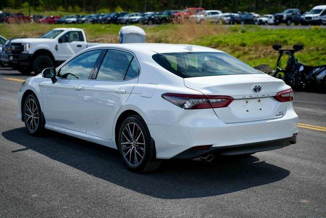 used 2021 Toyota Camry Hybrid car, priced at $23,389