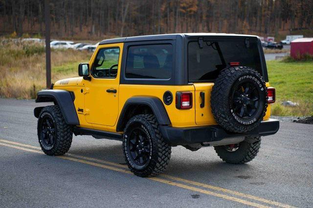 used 2021 Jeep Wrangler car, priced at $28,988