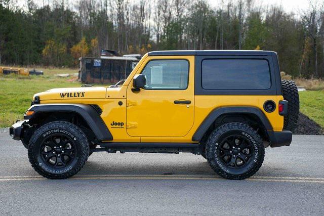 used 2021 Jeep Wrangler car, priced at $28,988