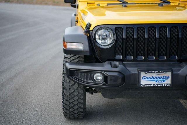 used 2021 Jeep Wrangler car, priced at $28,988