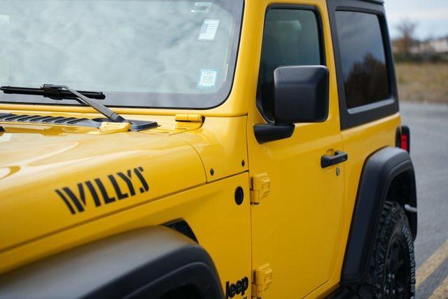 used 2021 Jeep Wrangler car, priced at $28,988